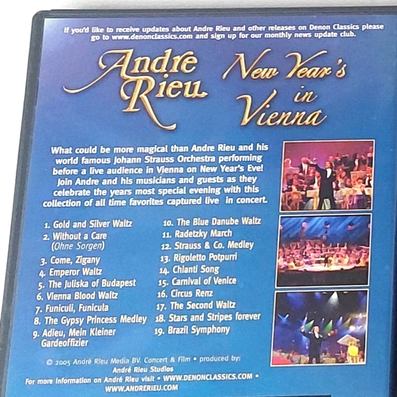 Andre Rieu The Ultimate Holiday Collection 3 DVD Set - Picture 7 of 9
